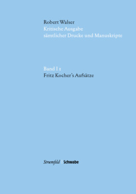 Kritische Robert Walser-Ausgabe