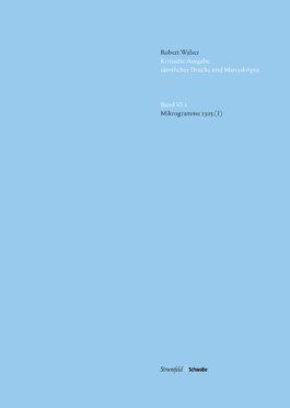 Kritische Robert Walser-Ausgabe