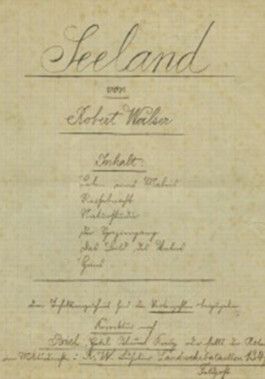 Kritische Robert Walser-Ausgabe