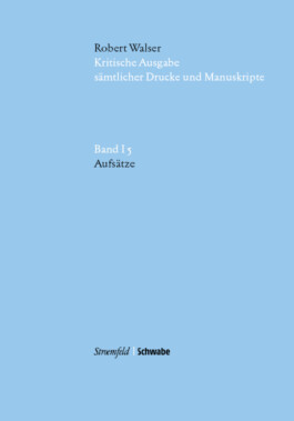 Kritische Robert Walser-Ausgabe