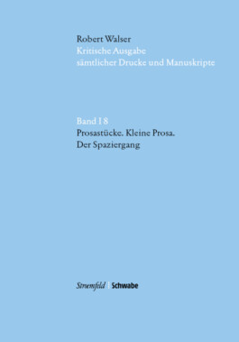Kritische Robert Walser-Ausgabe
