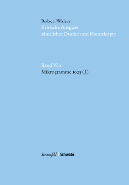 Kritische Robert Walser-Ausgabe