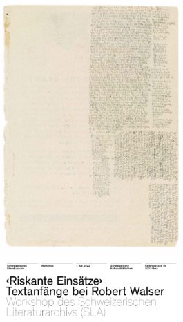 Kritische Robert Walser-Ausgabe