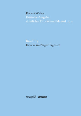 Kritische Robert Walser-Ausgabe