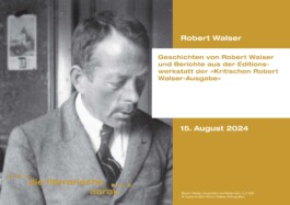 Kritische Robert Walser-Ausgabe